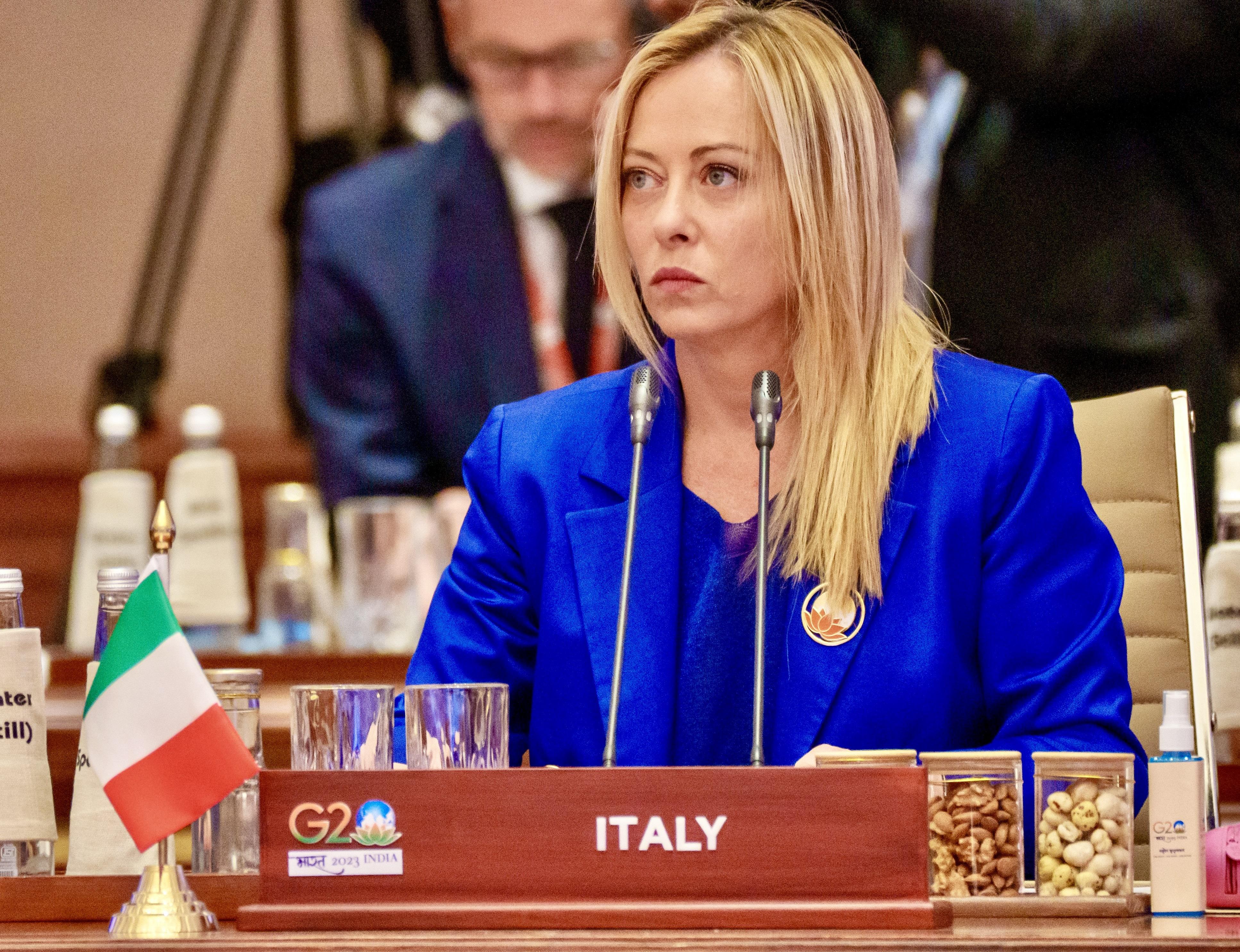 G20, Meloni: "Mosca usa energia come arma di ricatto"