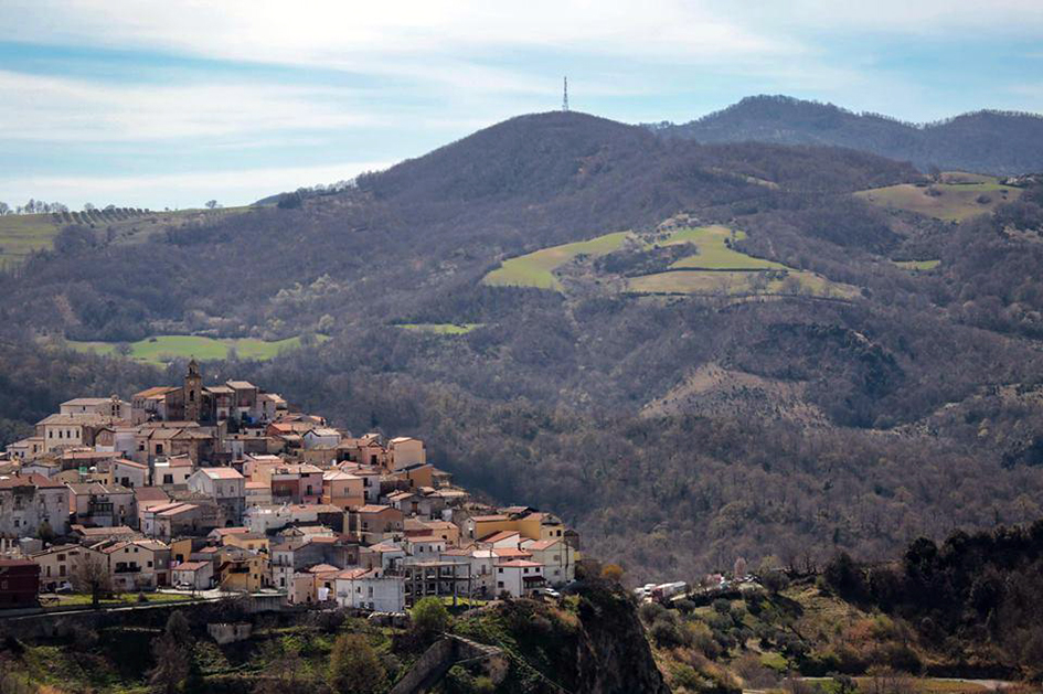 Panorama di Garaguso (foto di Paki Cassano)