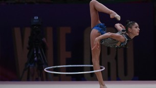 Ginnastica ritmica, Sofia Raffaeli argento al cerchio ai mondiali di Valencia