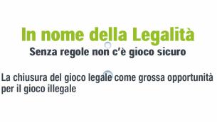 Giochi, Codere: 'In nome legalità', senza regole non c'è gioco sicuro'