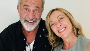 Giorgia Meloni, selfie con Mel Gibson: ecco 'Mel & Mel'