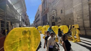 Giornata mondiale cuore, flash mob per 'liberare circolazione dal colesterolo'