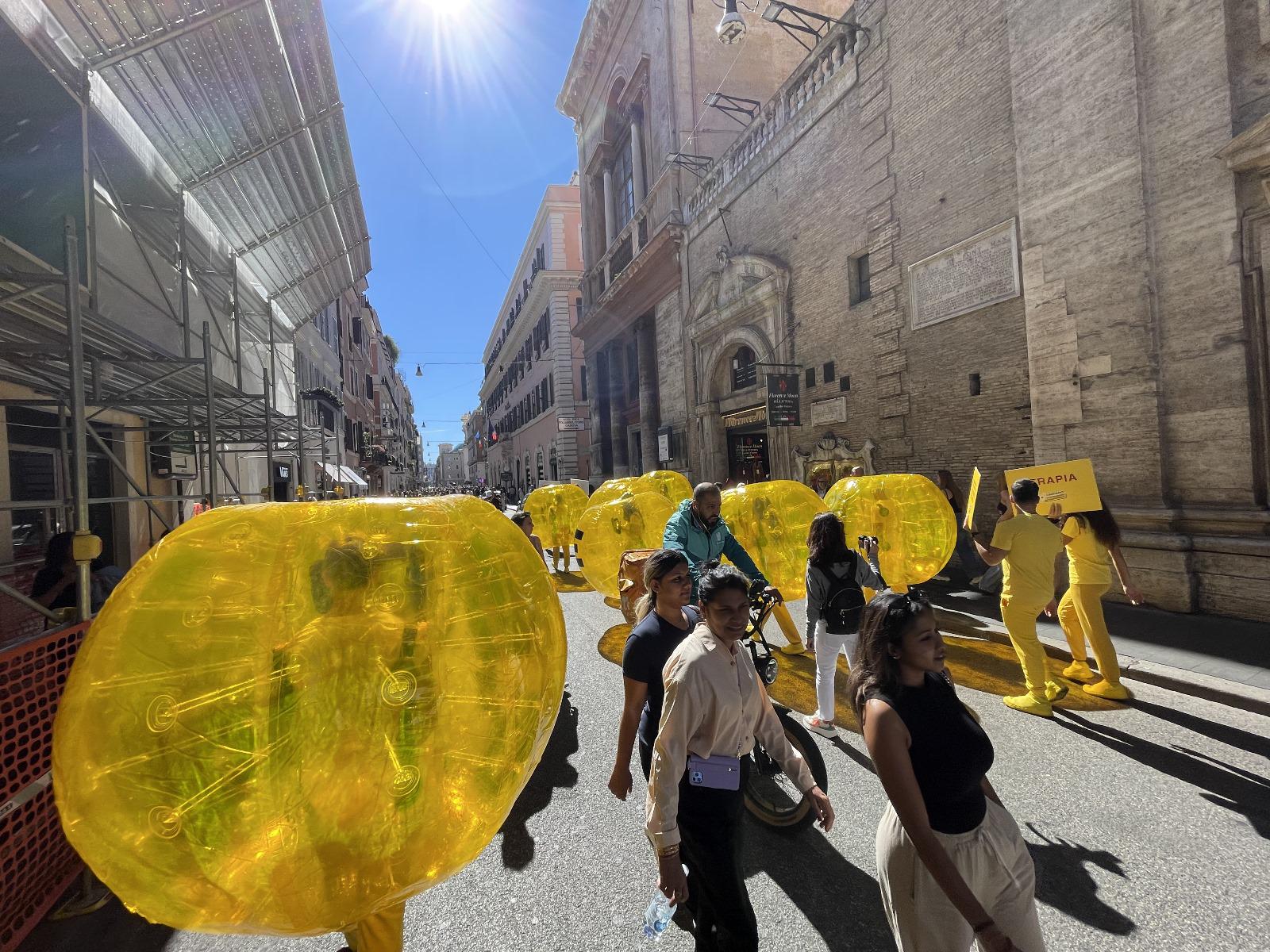 Giornata mondiale cuore, flash mob per 'liberare circolazione dal colesterolo'