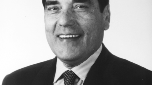 Il senatore Giuseppe Lelio Petronio (archivio fotografico reportage)