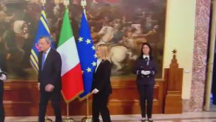 Governo Meloni, la cerimonia della campanella - Video