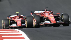 Gp Austin, doppietta Ferrari: Leclerc trionfa davanti a Sainz