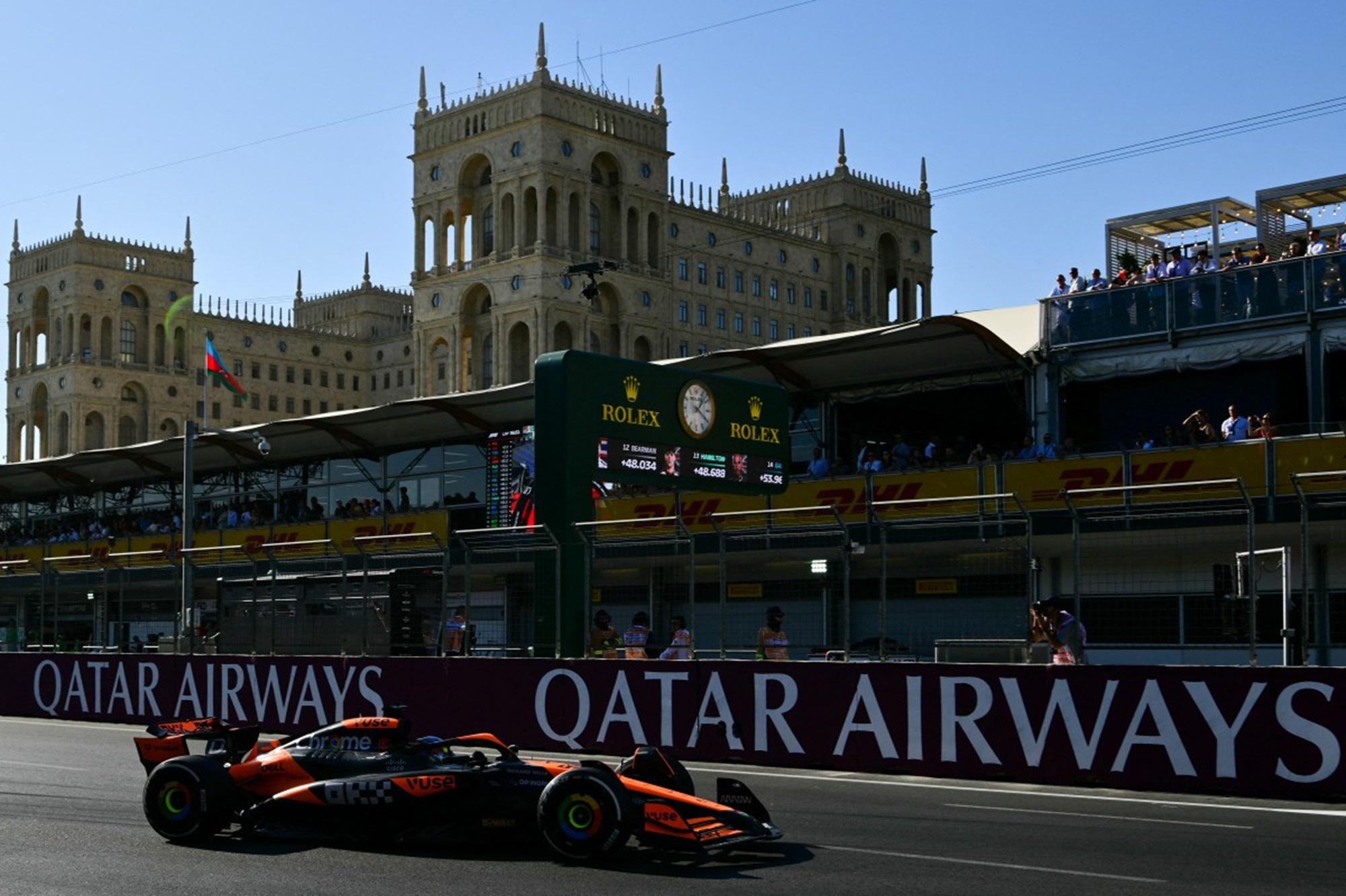 Gp Formula 1, Piastri trionfa a Baku davanti a Leclerc