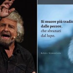 Grillo punge su Whatsapp: "Si muore più traditi dalle pecore che sbranati dal lupo"