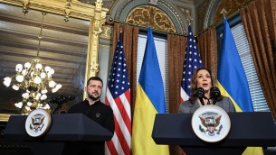 Harris a Zelensky: "Sostegno Usa a Ucraina per battere Russia"