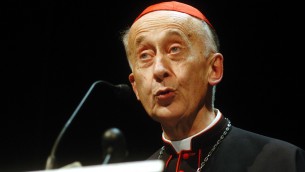 Il cardinale Camillo Ruini in terapia intensiva