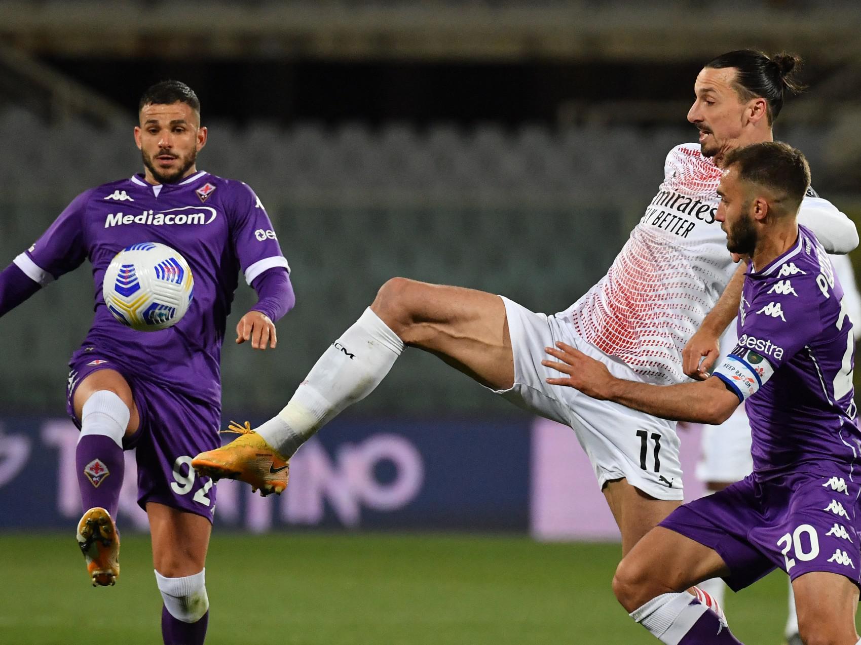 Il Milan passa al Franchi, 3-2 alla Fiorentina