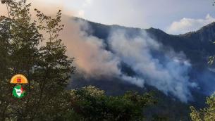 Incendi, in fiamme 60 ettari di bosco a Bagni di Lucca