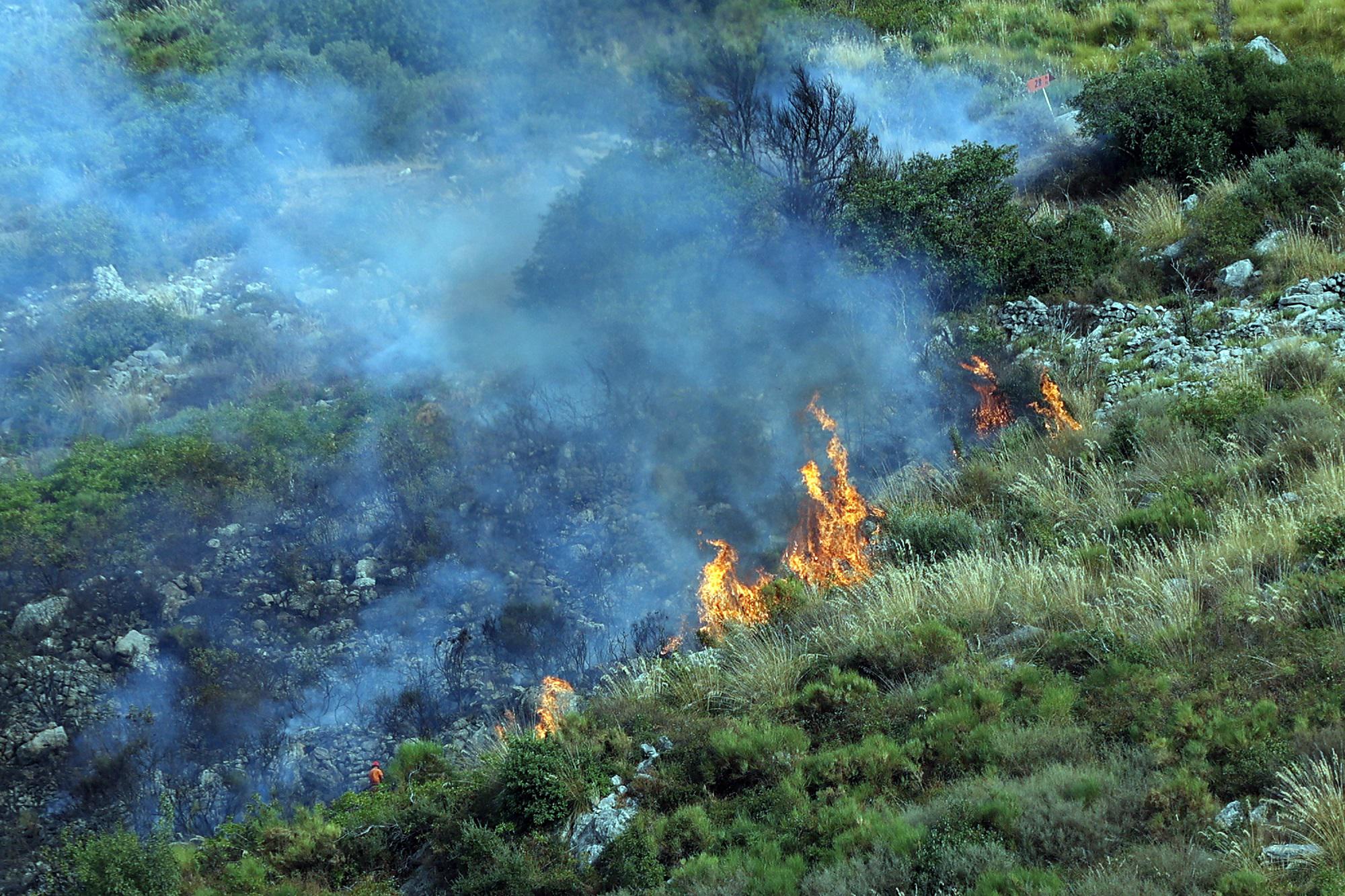 Incendi, notte di paura a Palermo: abitazioni evacuate