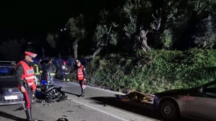 Incidente a Itri, morto un 16enne in sella a una moto