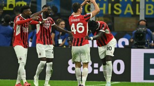 Inter-Milan 1-2, Gabbia decide il derby: vittoria rossonera