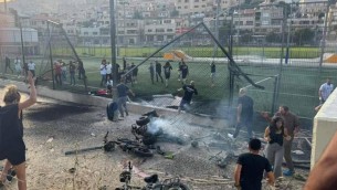 Israele, drone di Hezbollah su campo da calcio: 9 morti