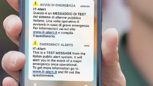 It-Alert Campi Flegrei, oggi il test per eruzione imminente