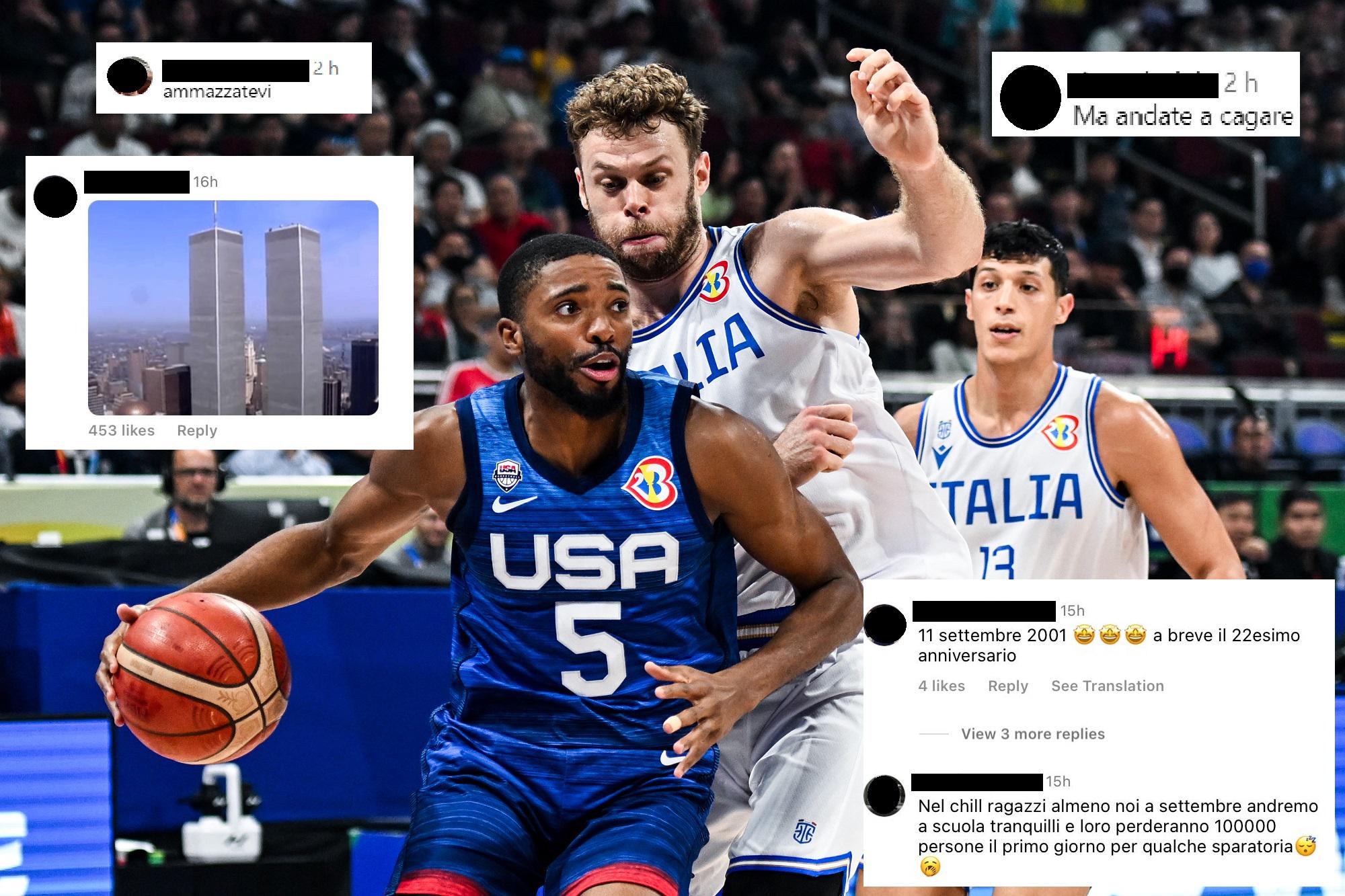 Italia del basket perde ai Mondiali con gli Usa, gli insulti dei 'tifosi' azzurri