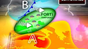 Italia fra nubifragi e caldo africano: le previsioni meteo