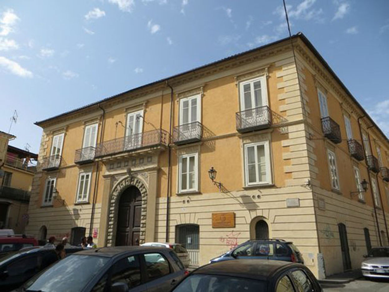 Il Palazzo Nicotera-Severisio, sede della Biblioteca comunale di Lamezia Terme