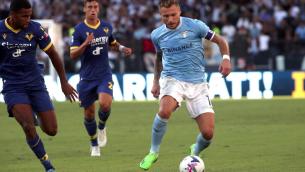 Lazio-Verona 2-0, Immobile e Luis Alberto stendono i gialloblù