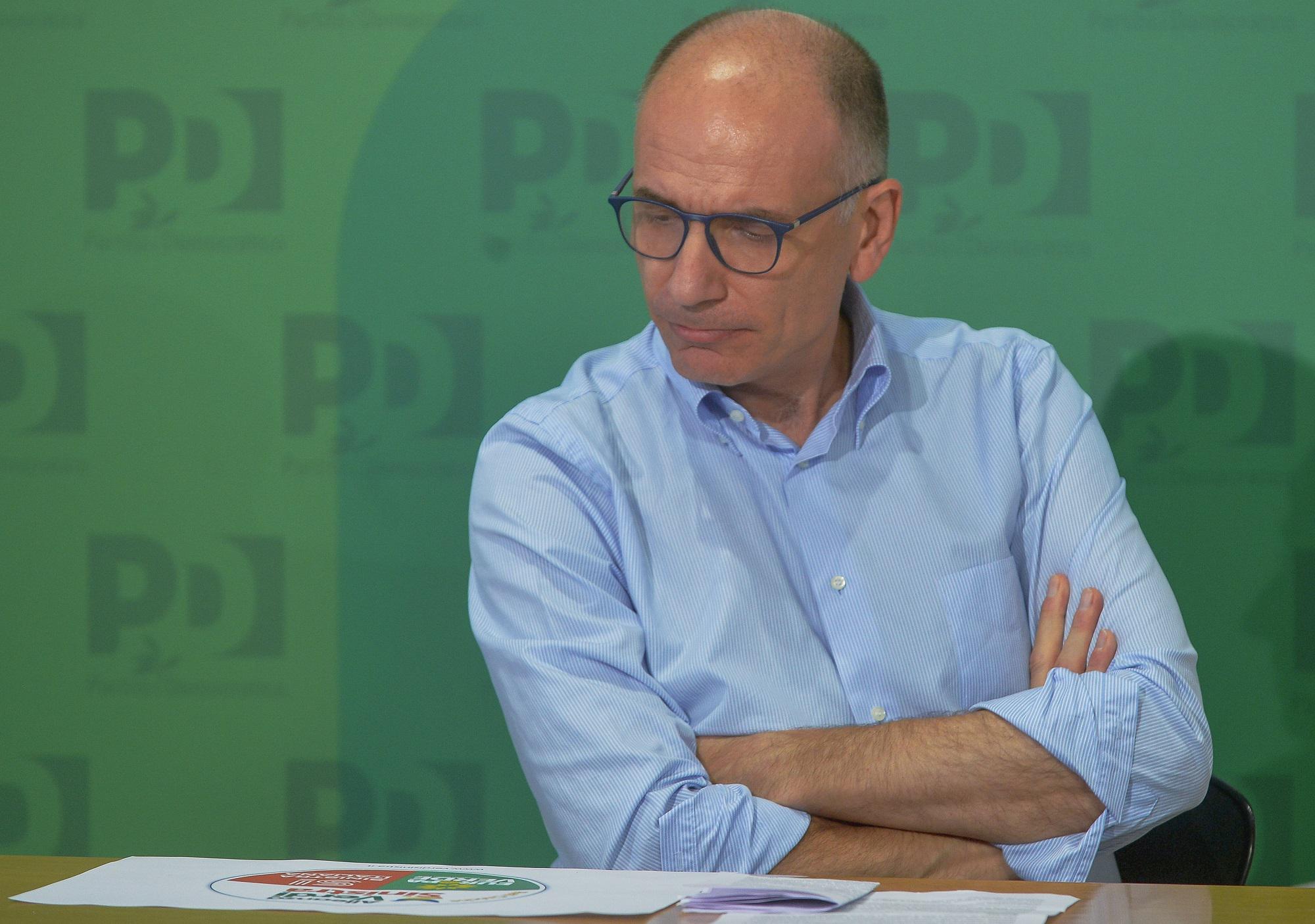 Letta firma intesa con Si, Verdi e Di Maio