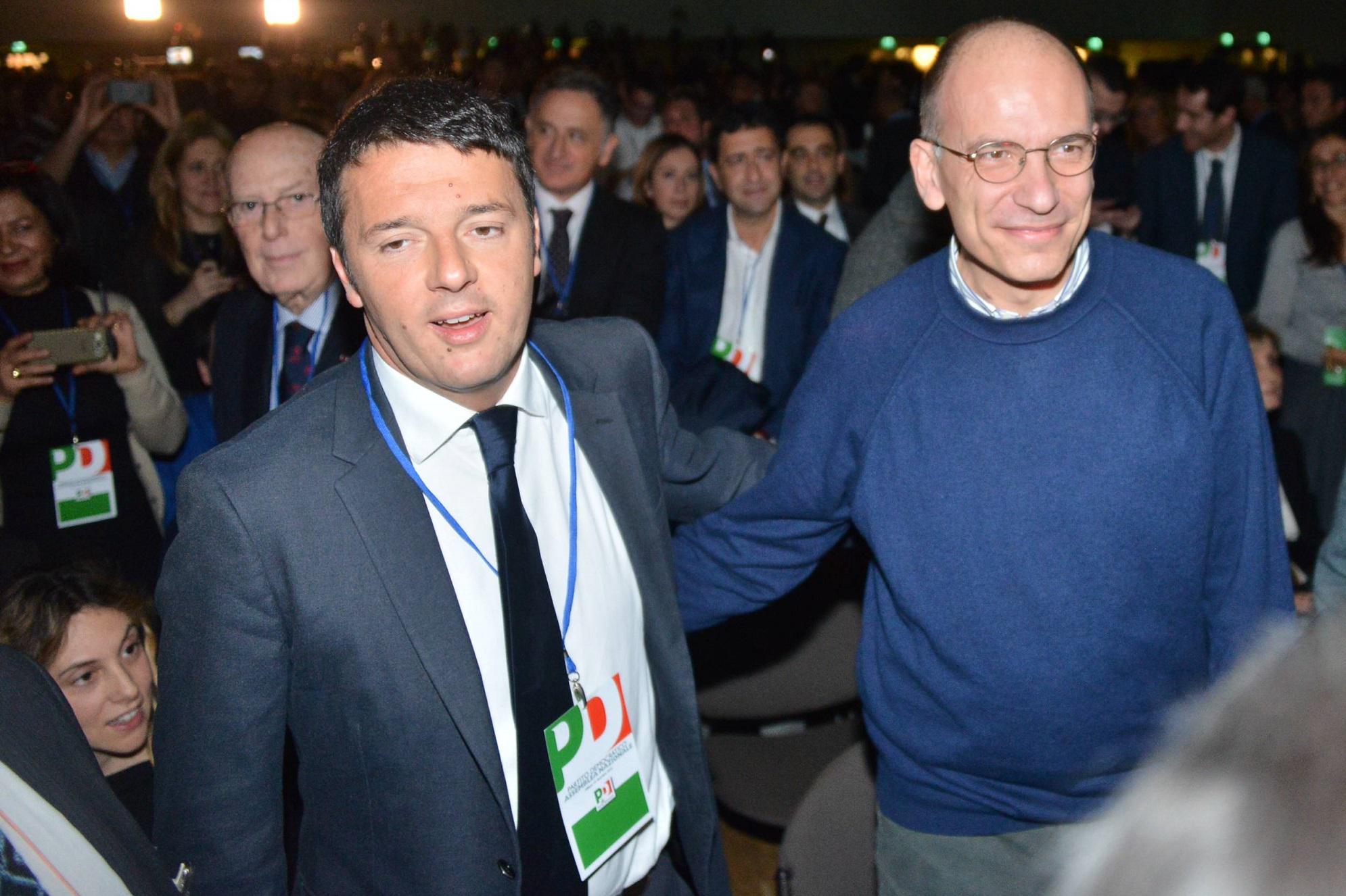 Letta: "Renzi? Incontro andato alla grande, ma siamo diversi"