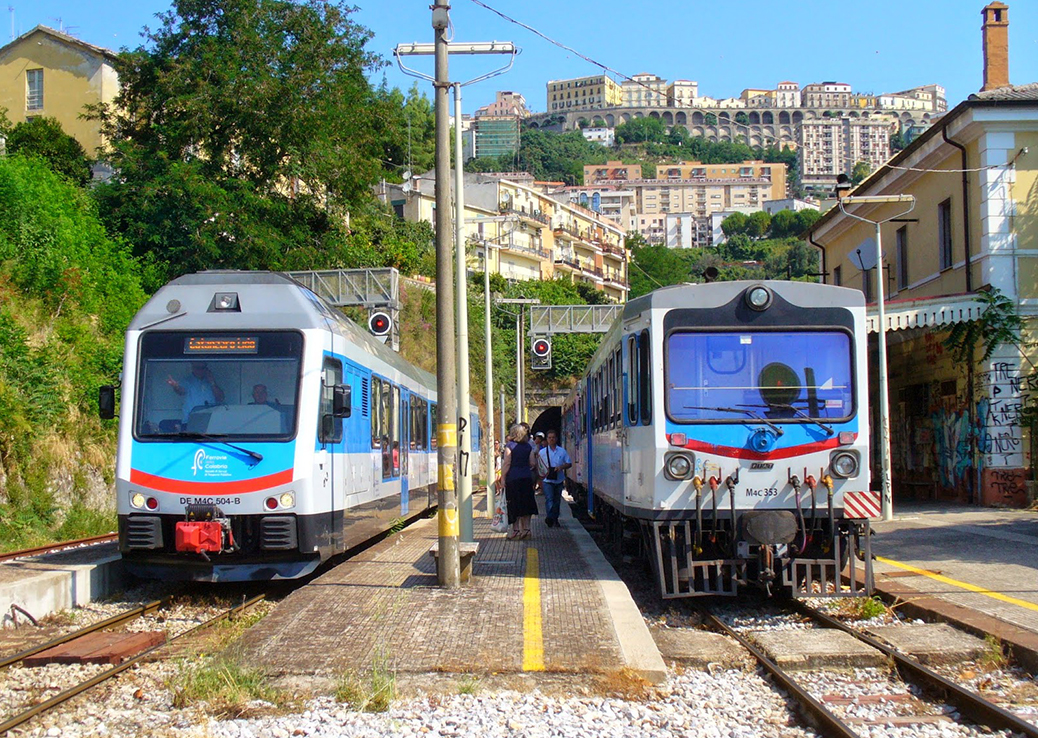 La stazione delle FdC di Catanzaro (Foto di Roberto Galati)