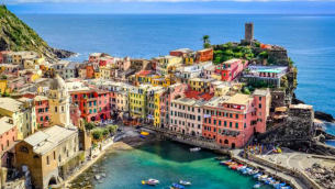 Vernazza, nel Parco nazionale delle Cinque Terre in Liguria