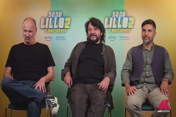 Lillo e Sermonti tipi da 'posa(man)', l'intervista al cast di 'Sono Lillo 2'