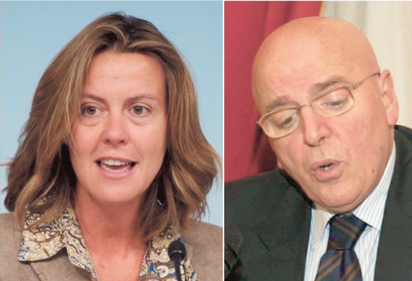 Il ministro Lorenzin e il presidente Oliverio