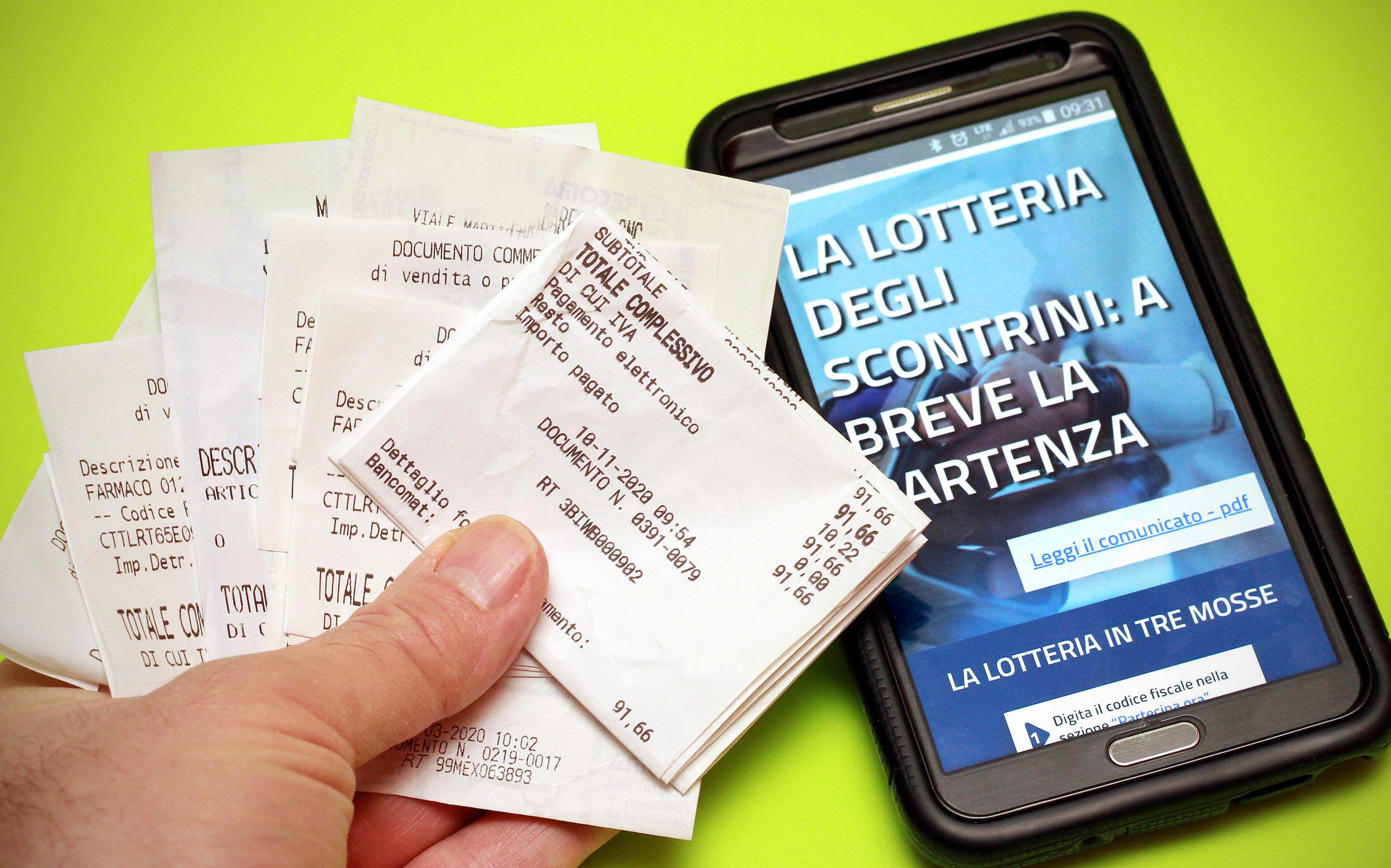 Lotteria scontrini, quando parte e come funziona