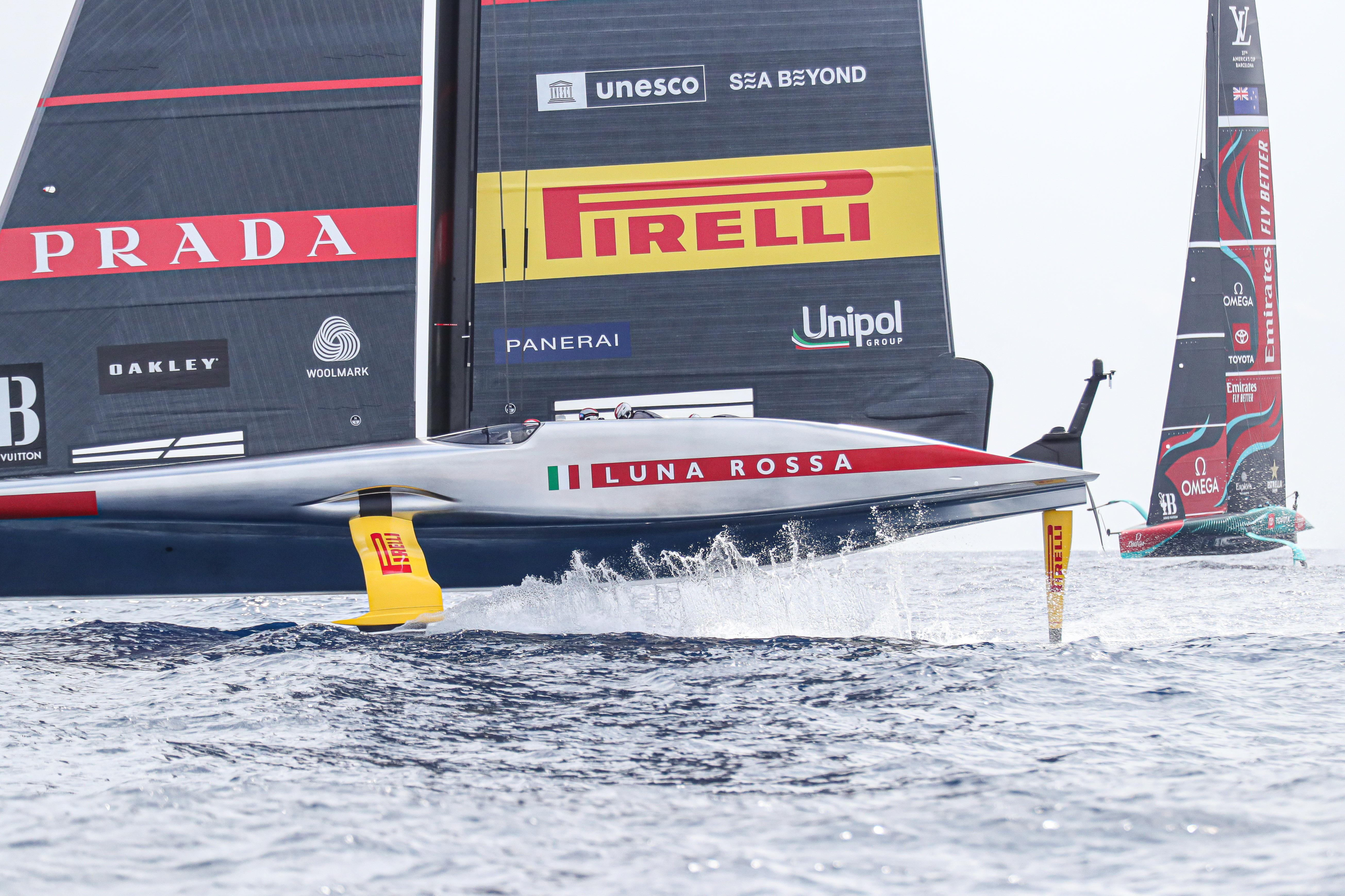 Louis Vuitton Cup, Luna Rossa vince le prime due regate della semifinale