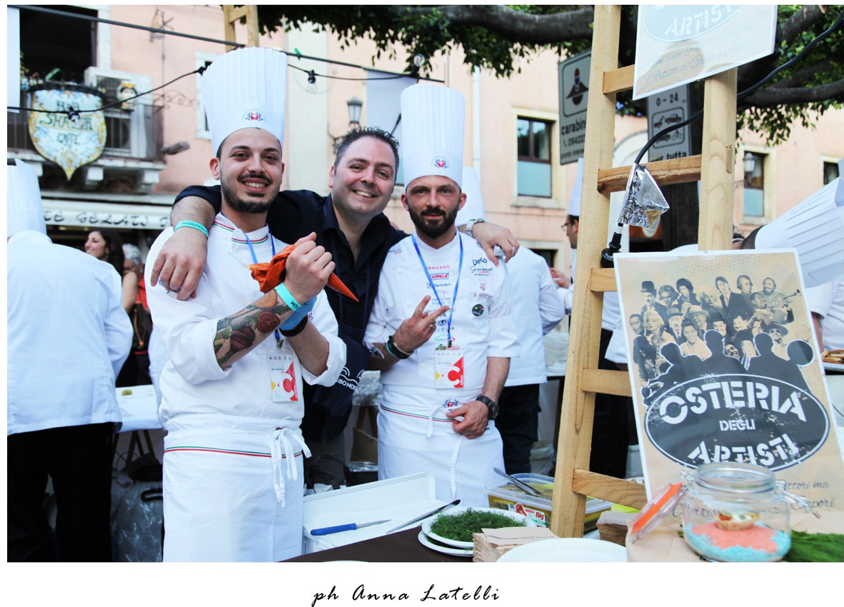 Da sinistra Giuseppe Macrì, Luca Gorga, Luca Caligiuri