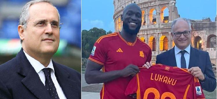 Lukaku-Gualtieri, Lotito: "La foto? Non parlo"