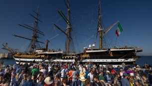 Made in Italy, 72 mila visitatori per tappa a Los Angeles del tour mondiale della Nave Amerigo Vespucci