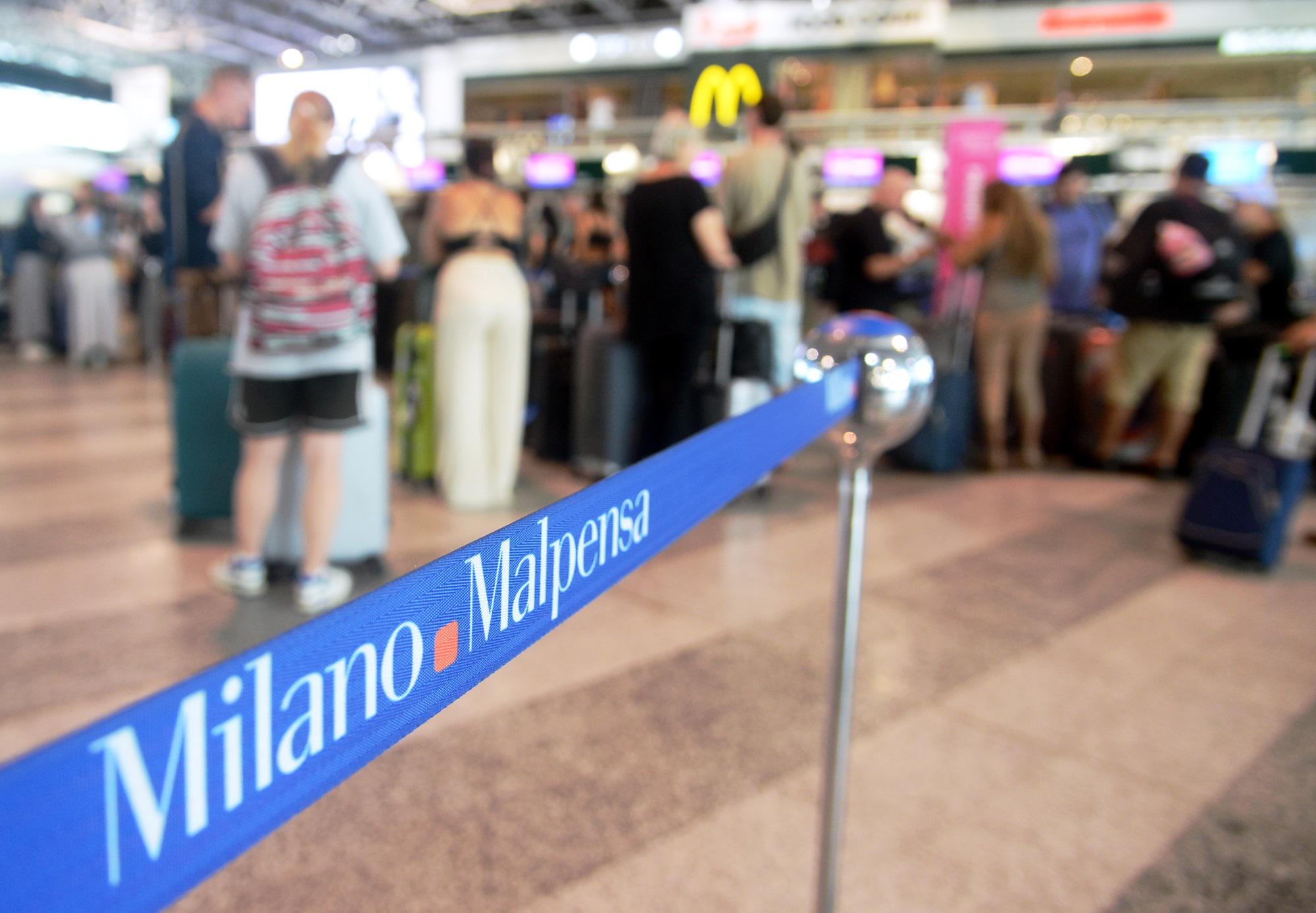 Maltempo, a Malpensa 27 voli dirottati in altri aeroporti