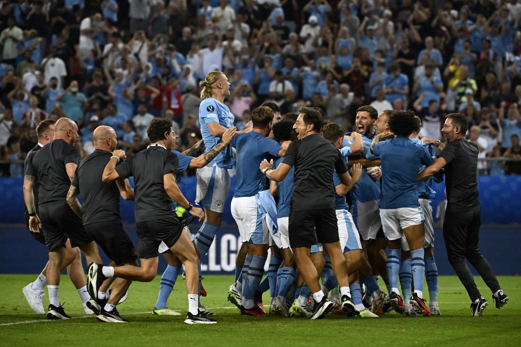 Manchester City vince Supercoppa europea, Siviglia battuto ai rigori