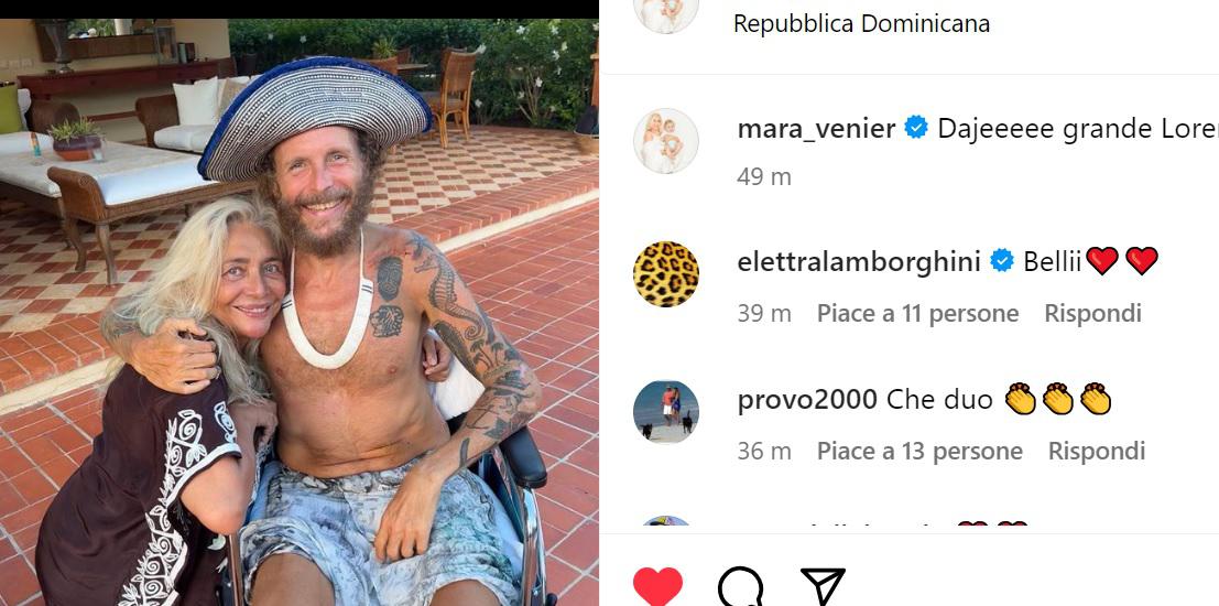 Mara Venier e Jovanotti, 'strana coppia' ai Caraibi