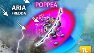 Meteo Italia, piogge al Nord poi ciclone Poppea spazza via l'estate