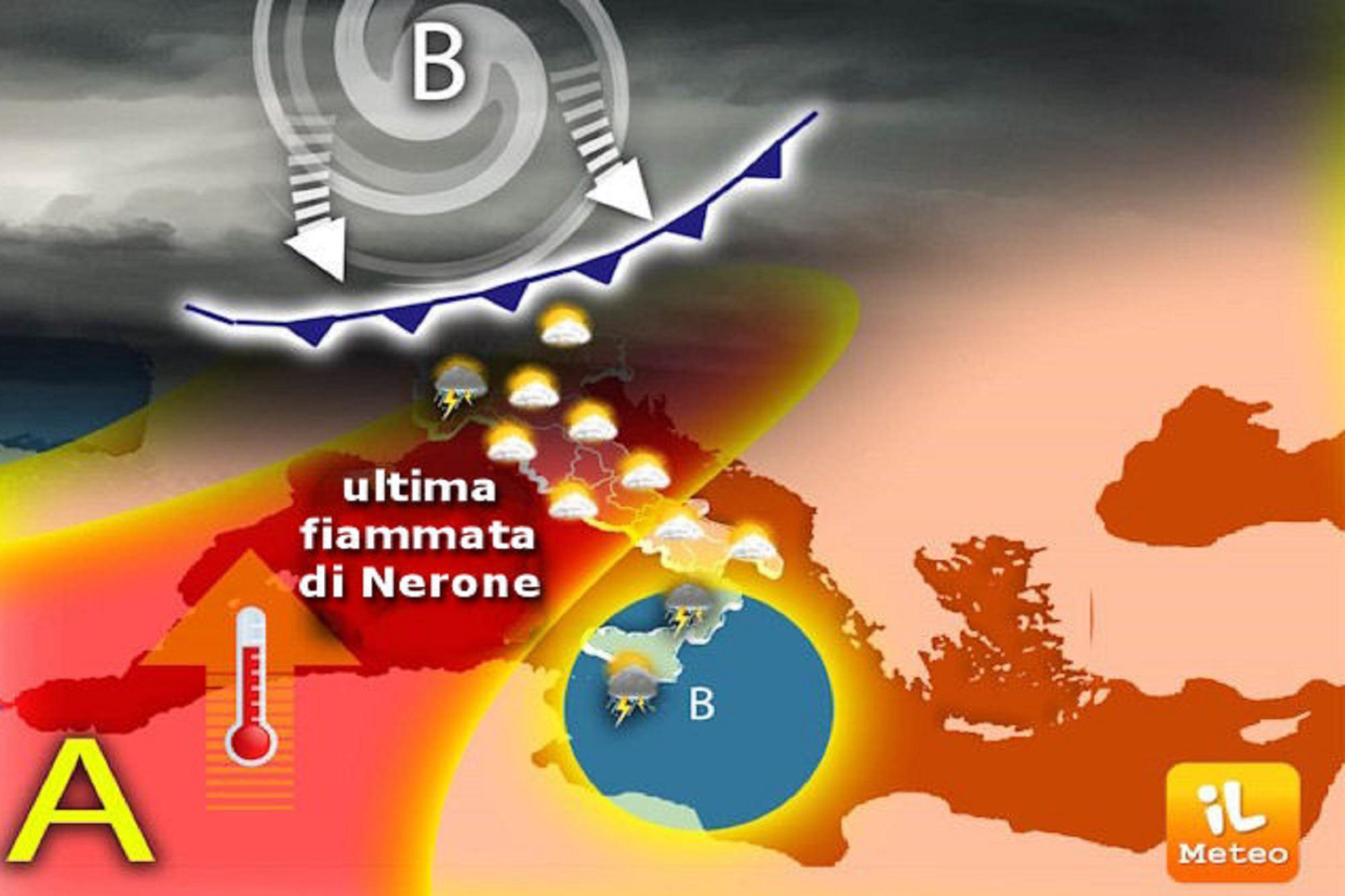 Meteo record con Nerone, da oggi allerta caldo per 5 giorni: previsioni