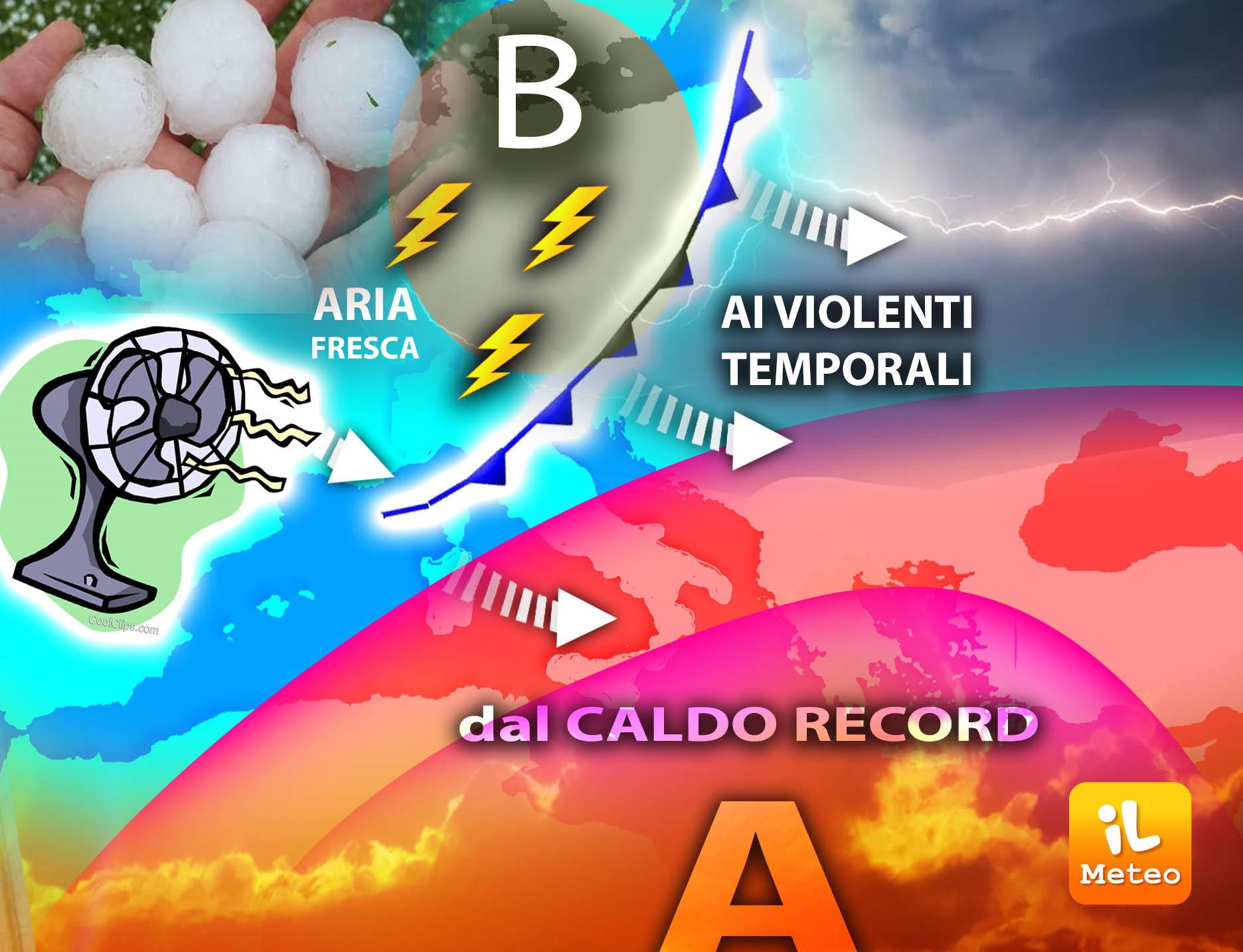 Meteo, tregua dopo il caldo record