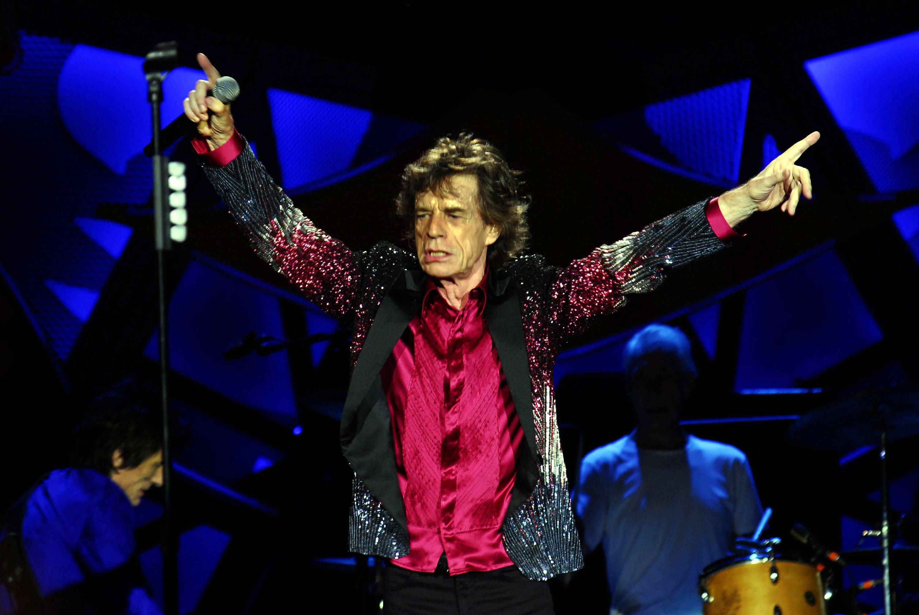 Mick Jagger turista a Palermo, visita a Palazzo dei Normanni