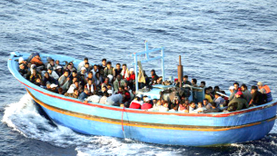 Italian Border Patrols Pick Up Boatloads Of Illegal Immigrants