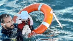 Migranti, neonato salvato in mare: l'immagine simbolo della crisi in Spagna