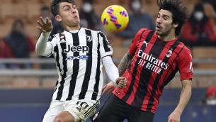 Milan-Juventus 0-0, l'Inter allunga in vetta