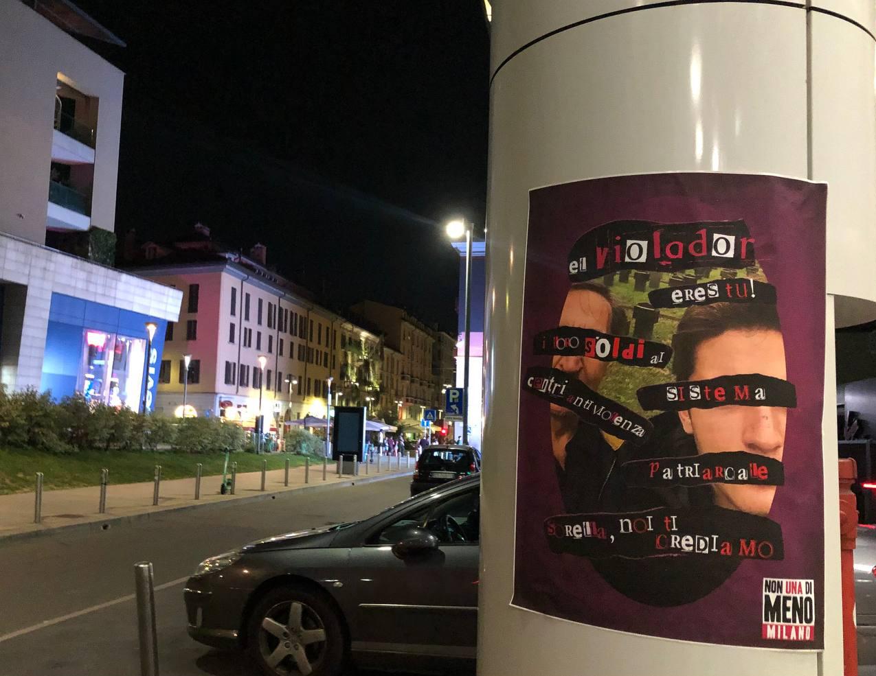 Milano, "stupratori siete voi": affissi poster sotto studio legale dei La Russa