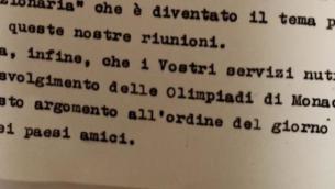 Monaco '72, il telex di D'Amato (Affari Riservati) prima della strage: "C'è minaccia, schediamo i terroristi"