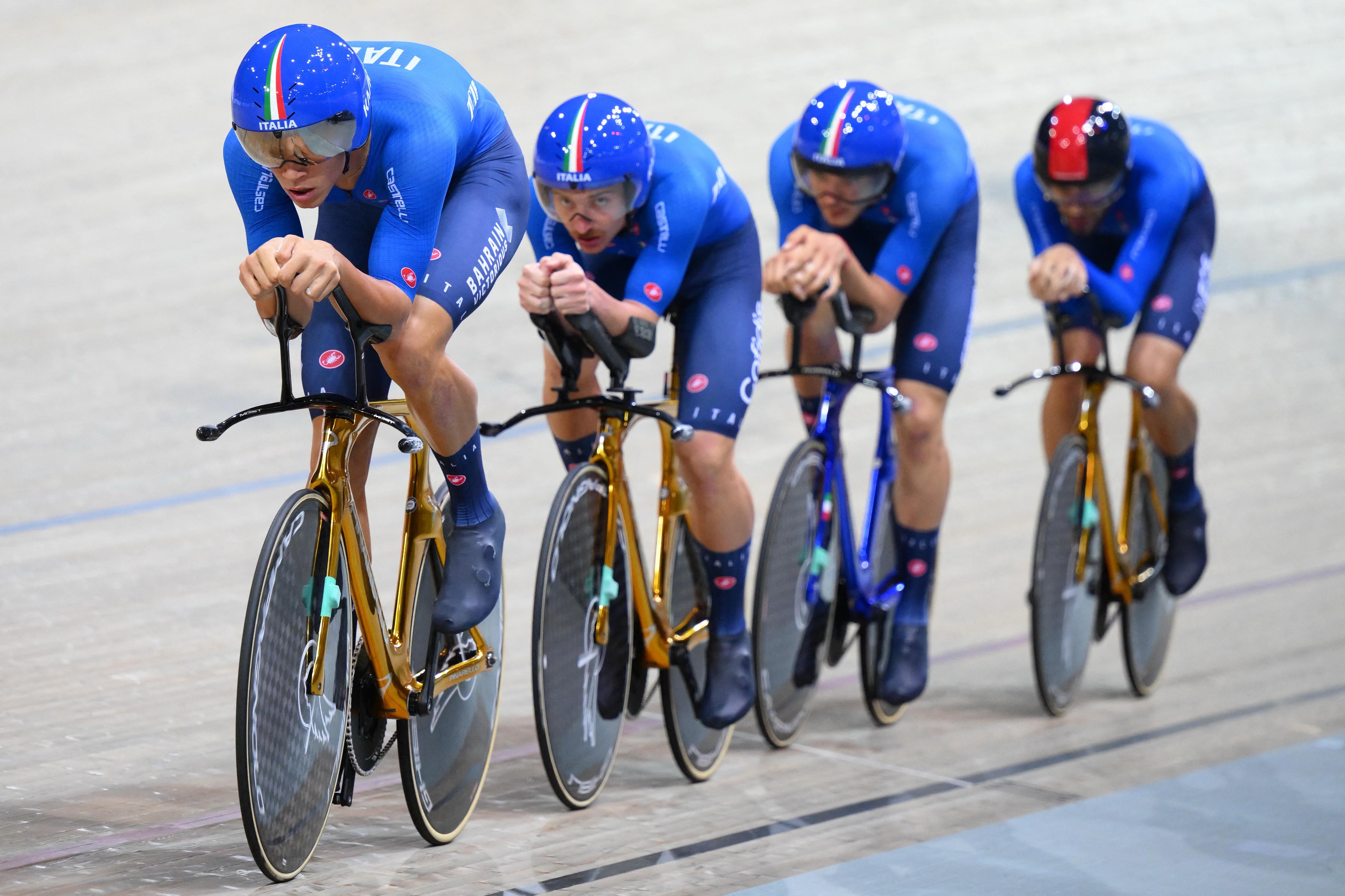 Mondiali ciclismo, Italia argento in inseguimento maschile