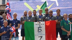 Il team Italia campione del mondo di deltaplano per la undicesima volta (foto Flavio Tebaldi)